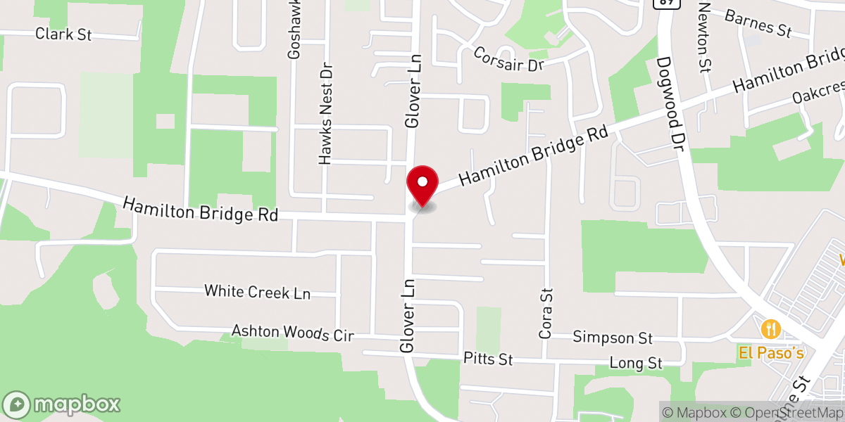 Map showing location of Church of God of Prophecy