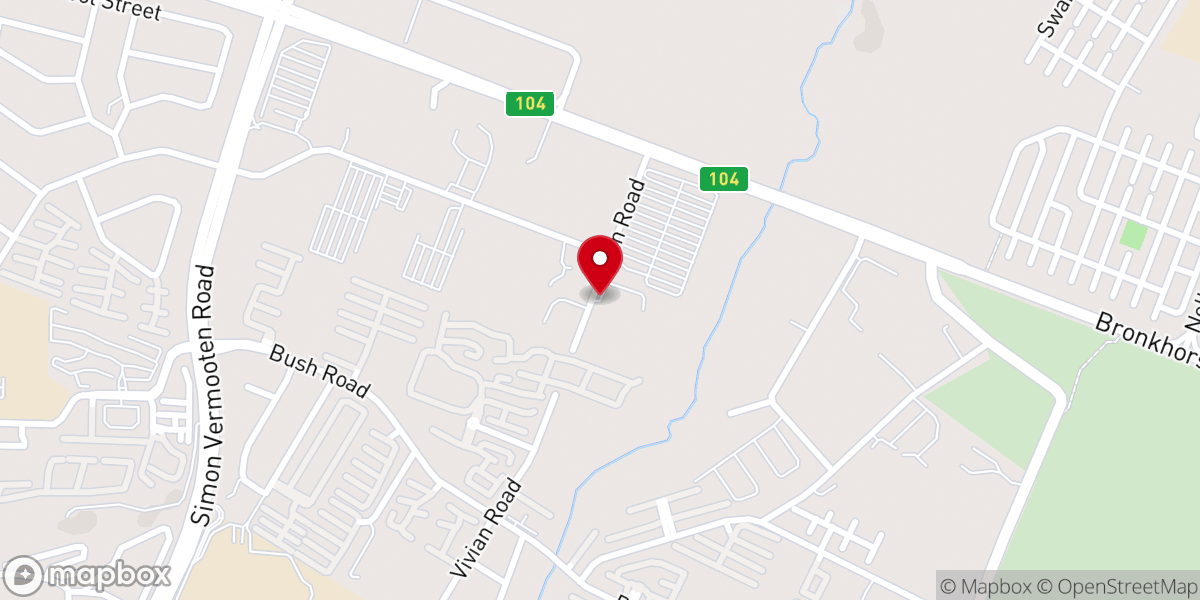 Map showing location of Grace Fellowship Pretoria