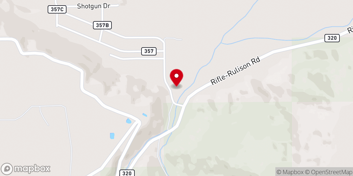 Map showing location of Rifle Seventh-Day Adventist Church