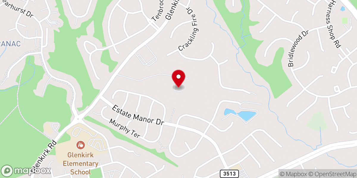 Map showing location of Northern Virginia Baptist Center