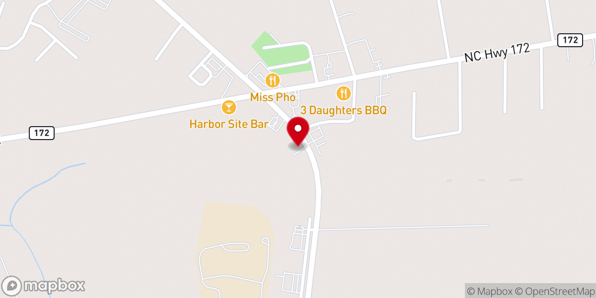 Map showing location of The EDGE Church