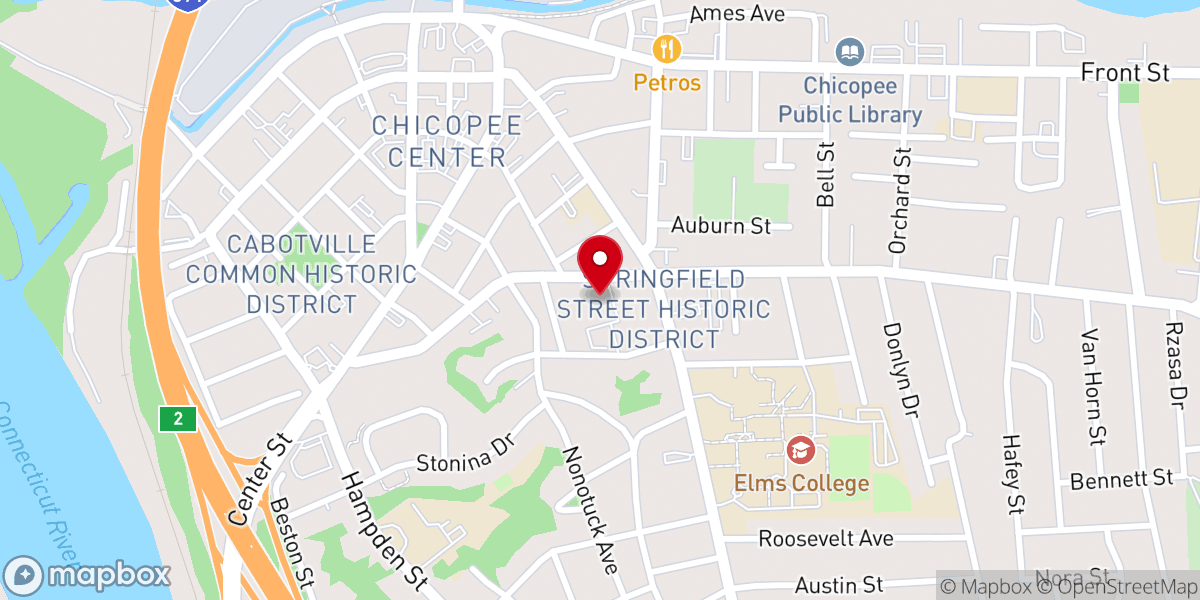 Map showing location of St George Church