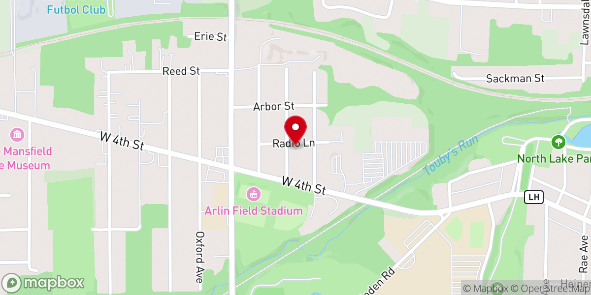 Map showing location of Faith Assembly