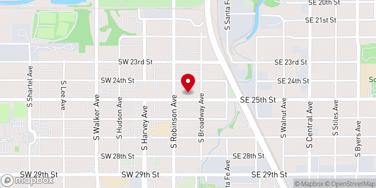Map showing location of Capitol Hill United Methodist Church