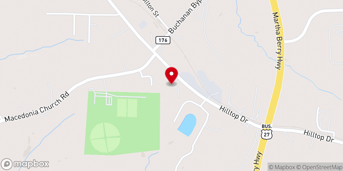 Map showing location of Hawkiis Farm at Holcombe Place
