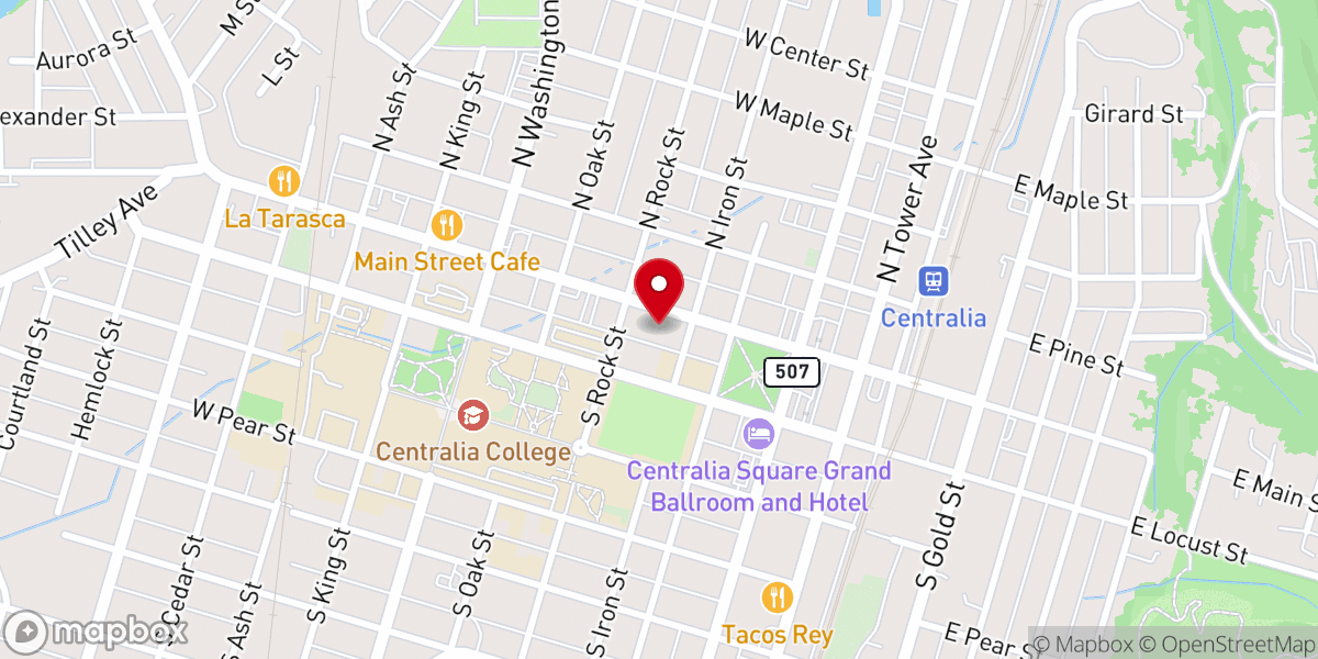 Map showing location of The Atrium at Gather