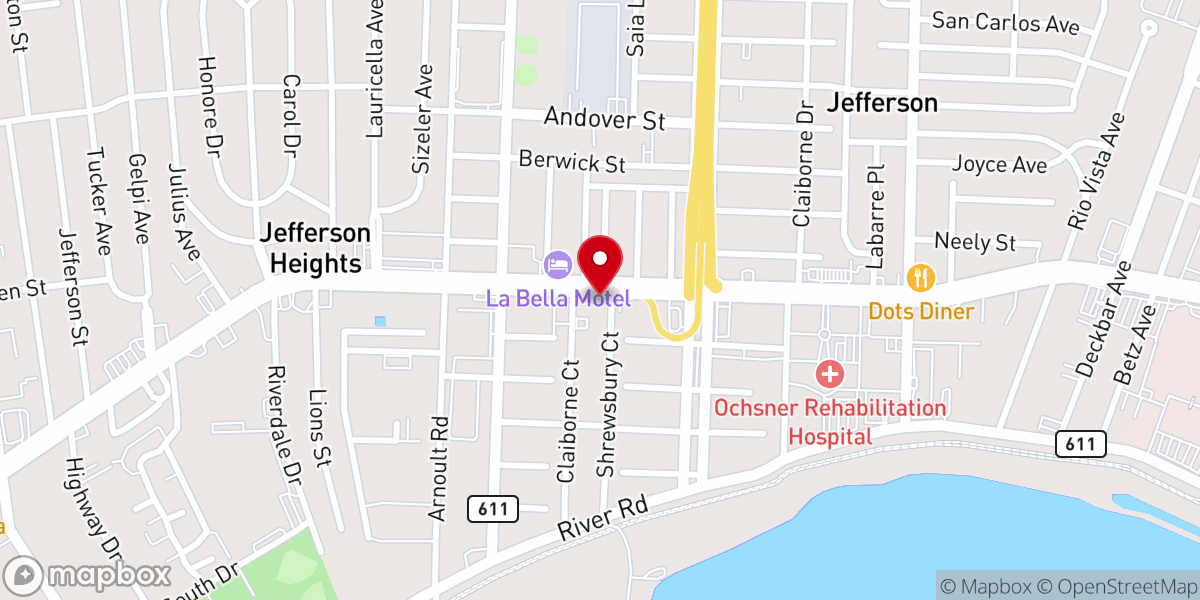 Map showing location of St Agnes Church