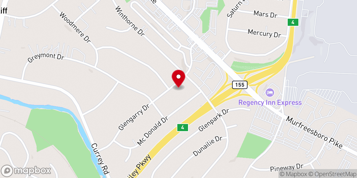 Map showing location of Karen H Johnson Ministries Inc