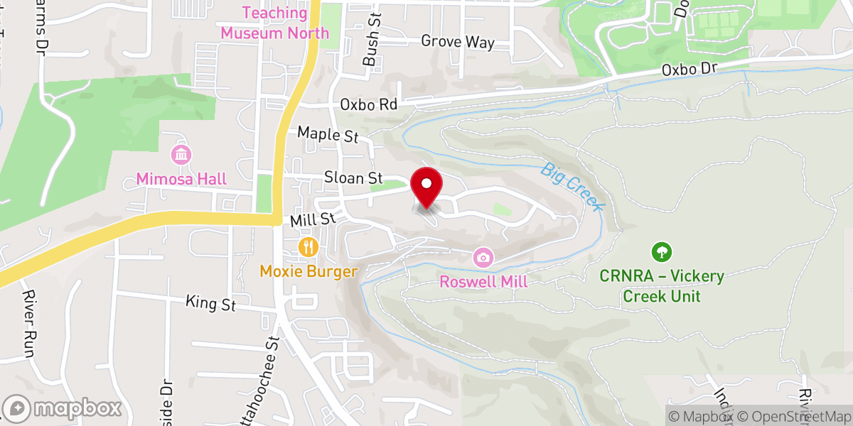 Map showing location of Grace Church
