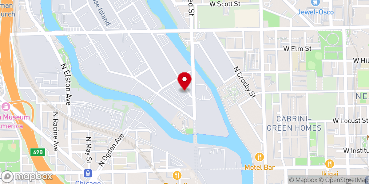 Map showing location of North American Old Catholic Church Society of Jesus Inc