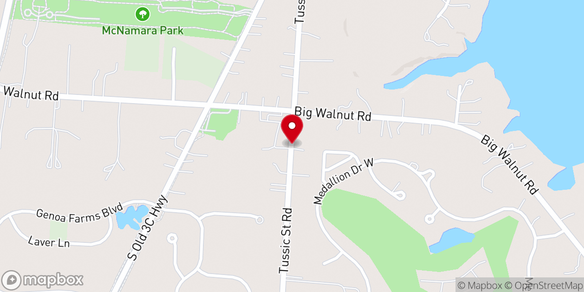 Map showing location of At the Well Ministries Church