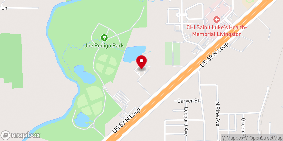 Map showing location of Gardens Fellowship Church