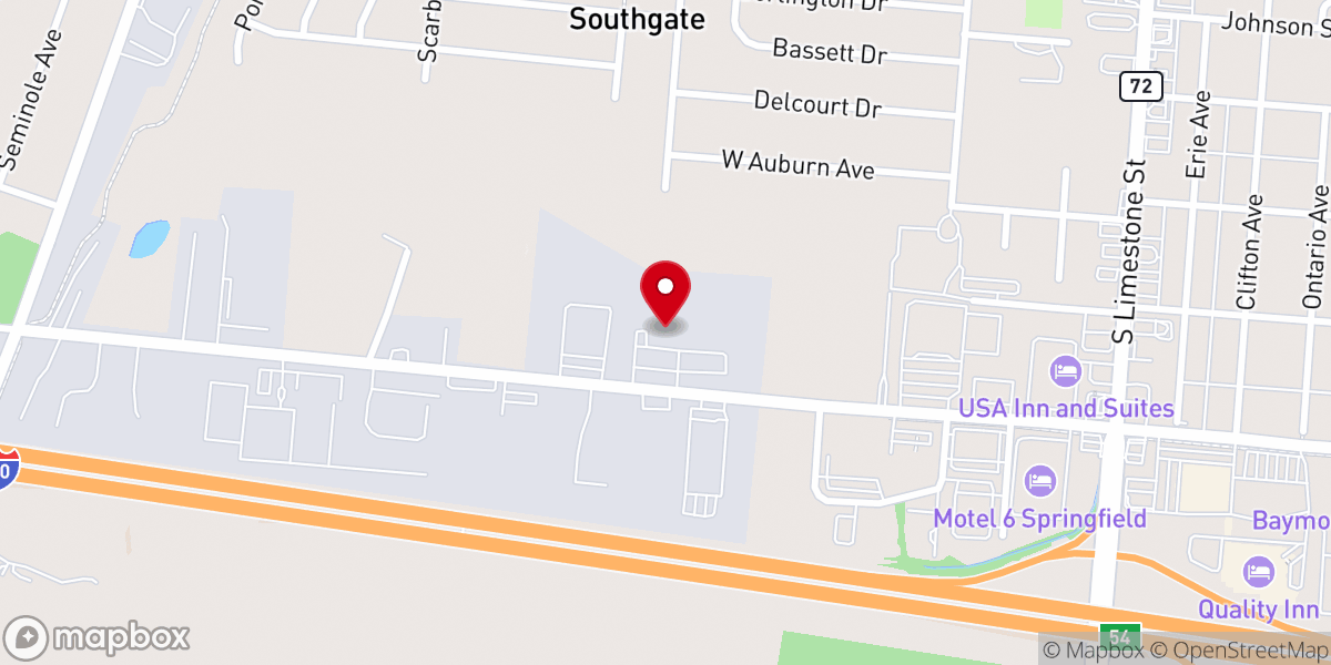 Map showing location of Greater Grace Temple