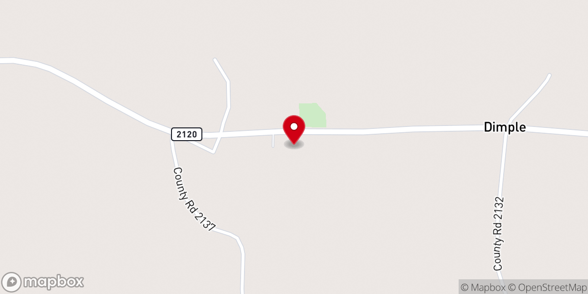 Map showing location of New Haven Mssnry Baptist Ch