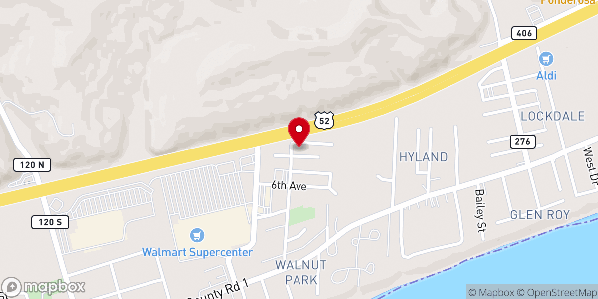 Map showing location of Judah Apostolic Church on the Rock