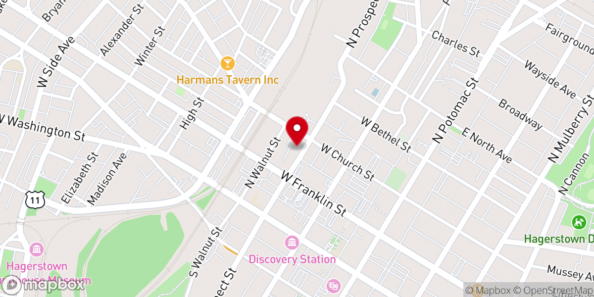 Map showing location of Hope Outreach International Inc
