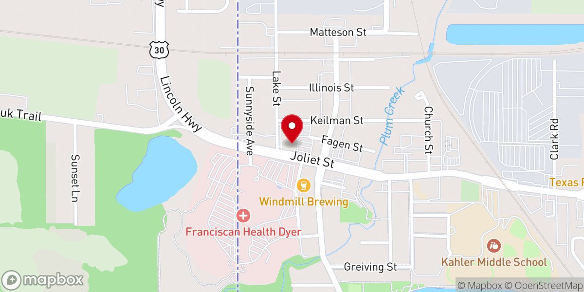 Map showing location of Harold's Private Venue