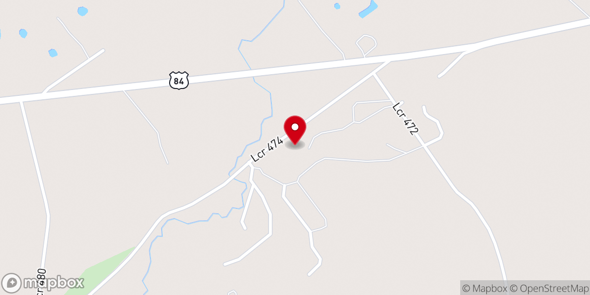 Map showing location of Smith Chapel