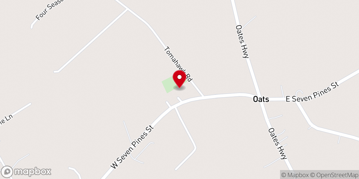 Map showing location of Saint John Wesley United Methodist Church - Food Distribution Center
