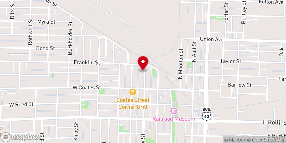 Map showing location of Destiny Resource Center