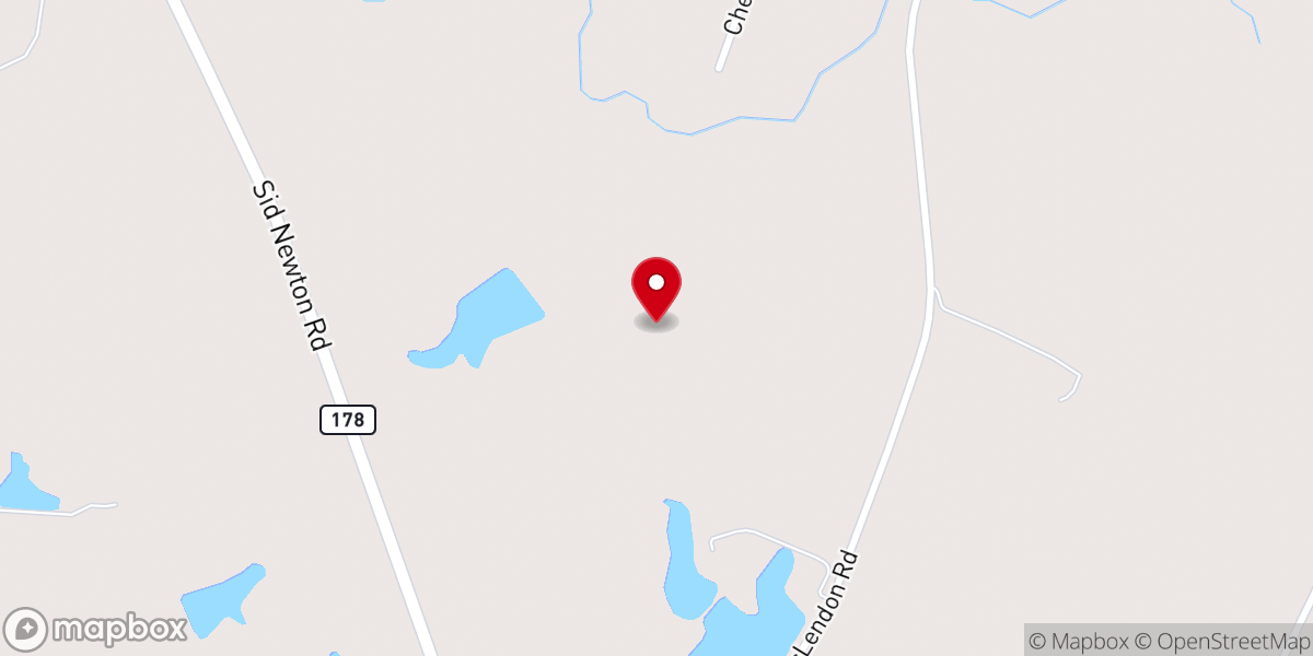 Map showing location of Ronnie Smith Ministries Inc