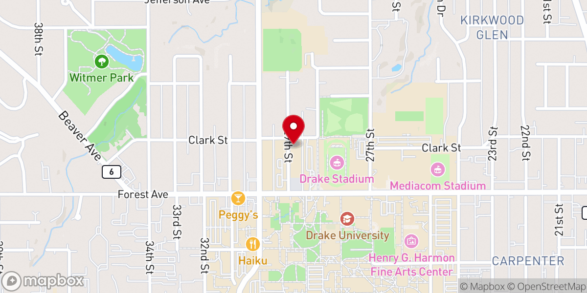 Map showing location of Family Renewal Ministries