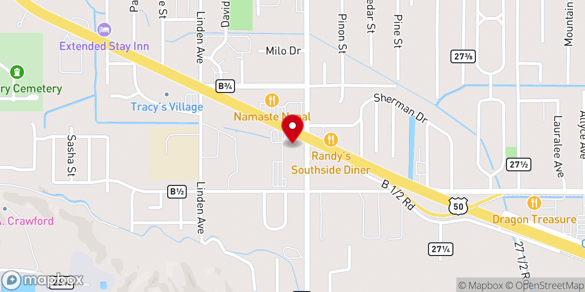 Map showing location of Cross Point Church AG