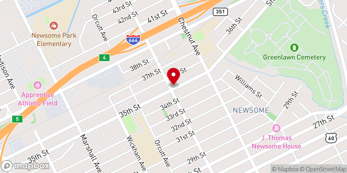 Map showing location of Revelation Ministries