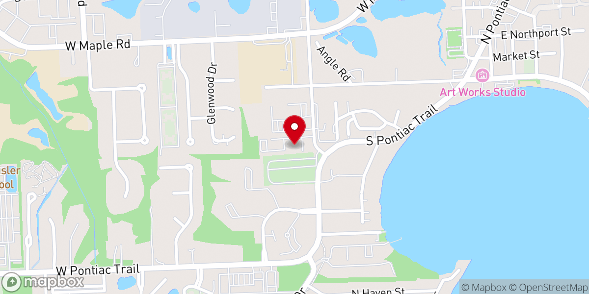 Map showing location of Embassy Covenant Church International