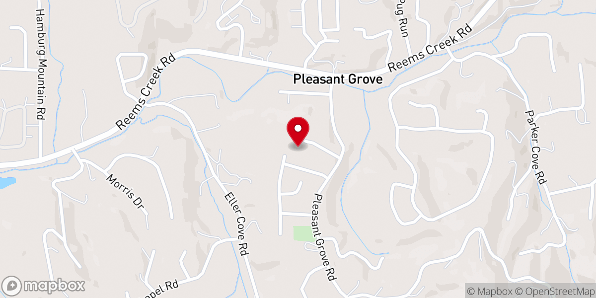 Map showing location of First Born Baptist Church