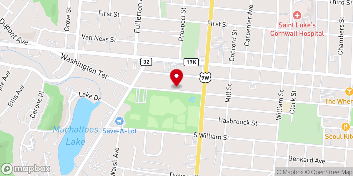 Map showing location of Kingdom Life Church International