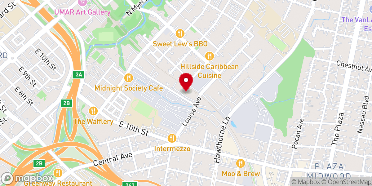 Map showing location of Association of Christian Education Inc