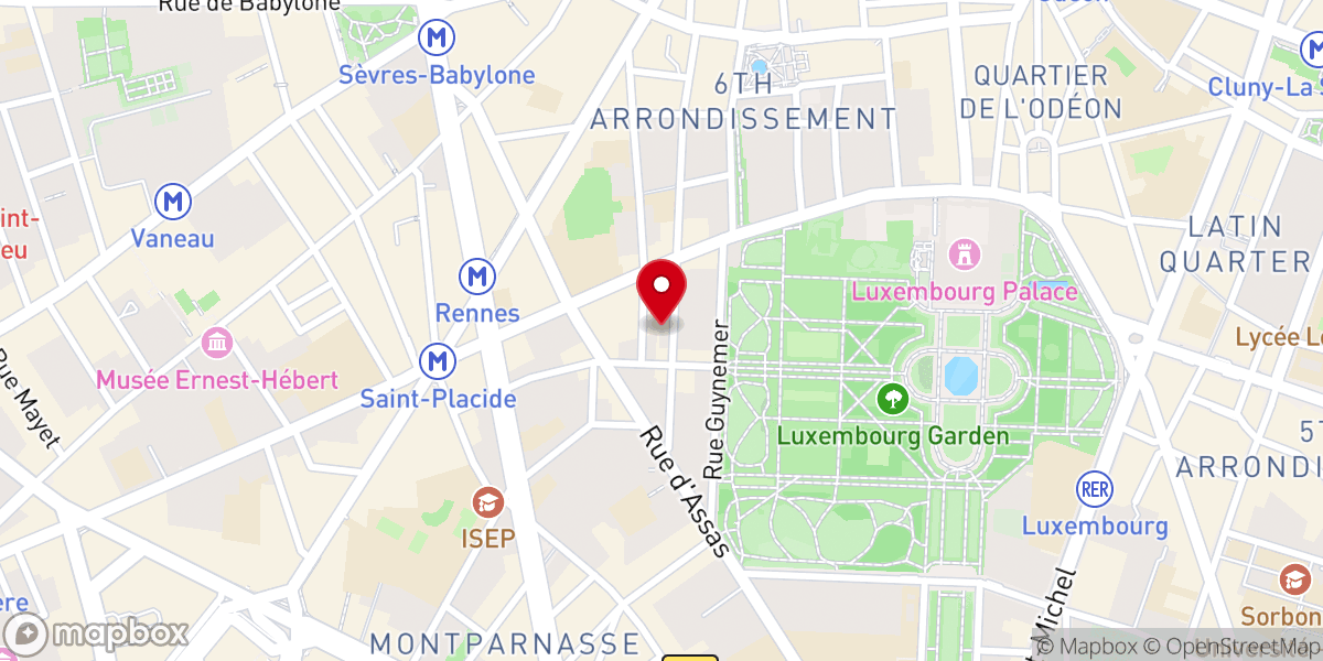 Map showing location of Trinity International Church