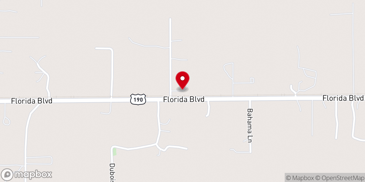 Map showing location of Lone Pine Church of God