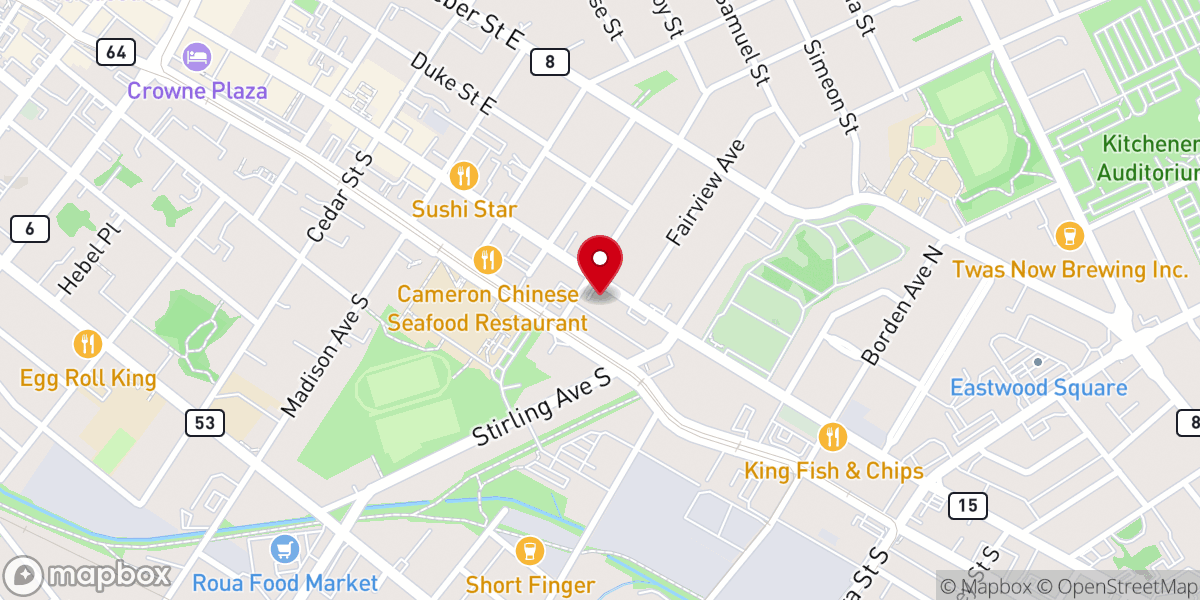 Map showing location of Salvation Army New Directions CRF