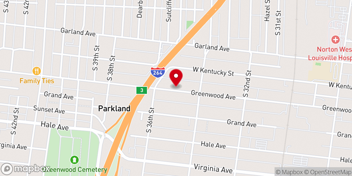 Map showing location of Lighthouse Christian Church