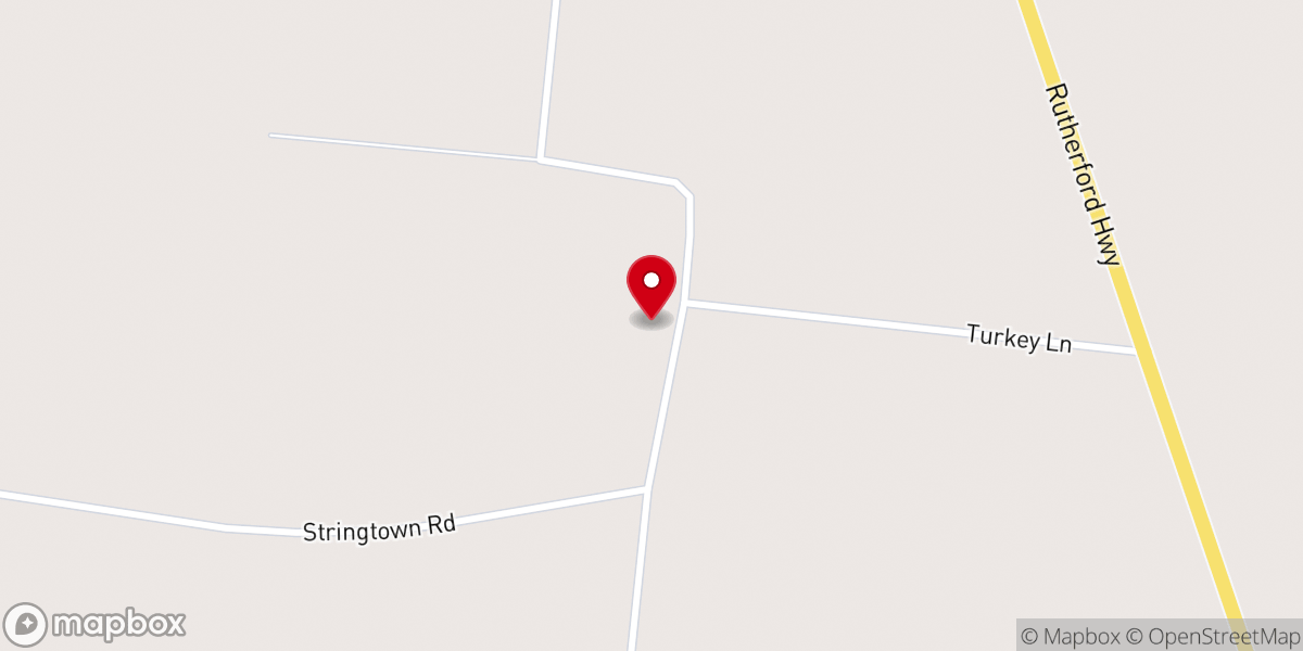 Map showing location of Laneview Baptist Church