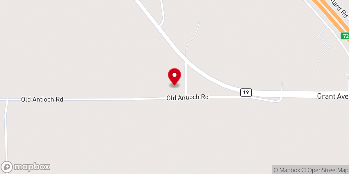 Map showing location of Crossroads Church Pauls Valley
