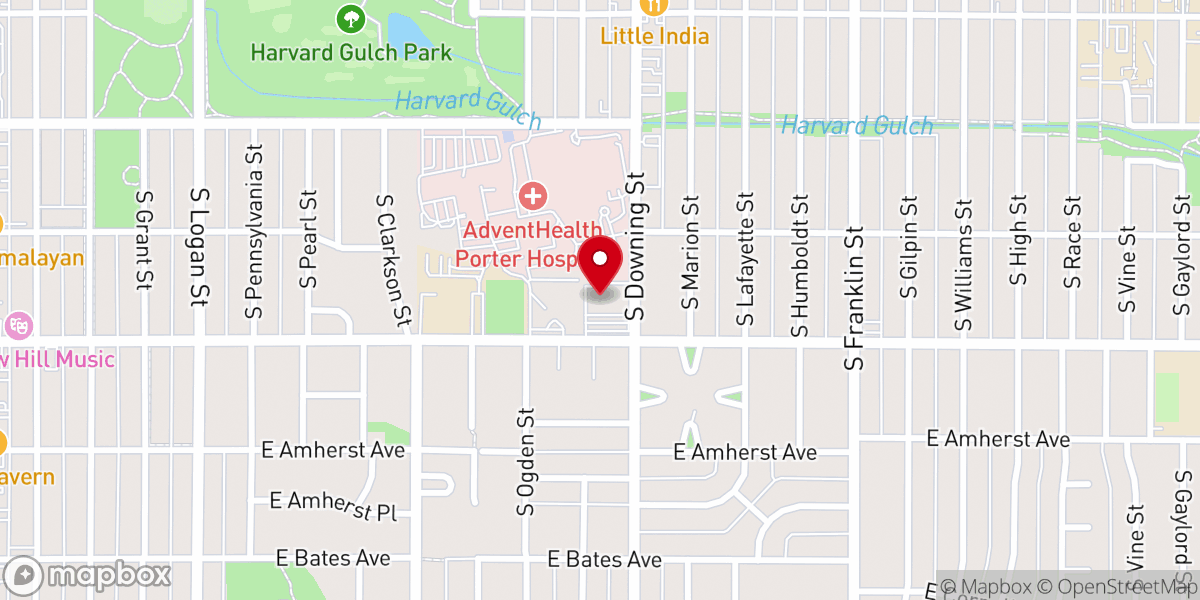 Map showing location of Providence Orthodox Presbyterian Church