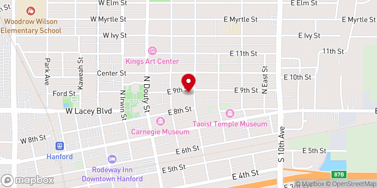 Map showing location of Apostolic Assembly