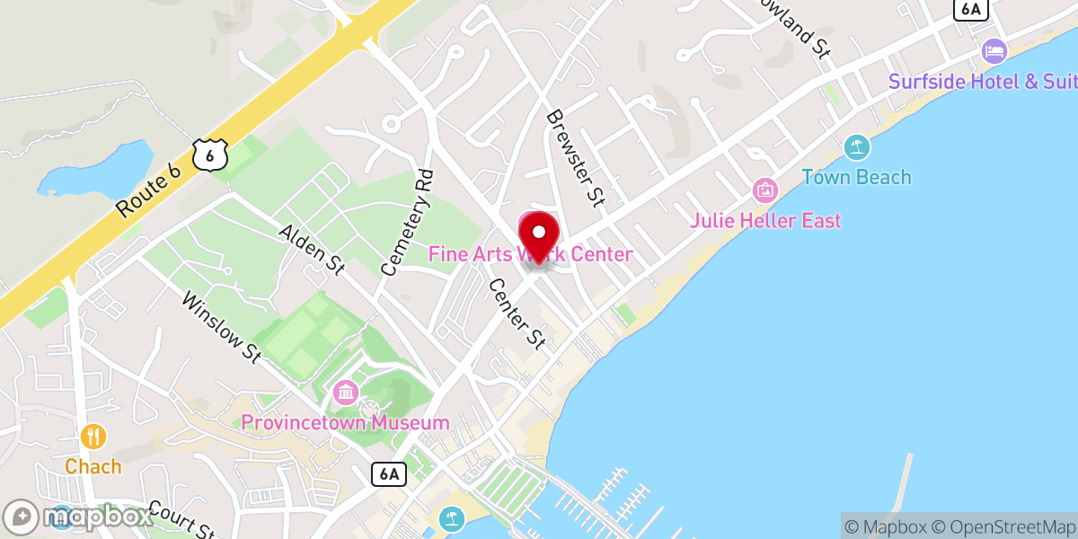 Map showing location of Provincetown Children of Divine Light & Truth Foundation