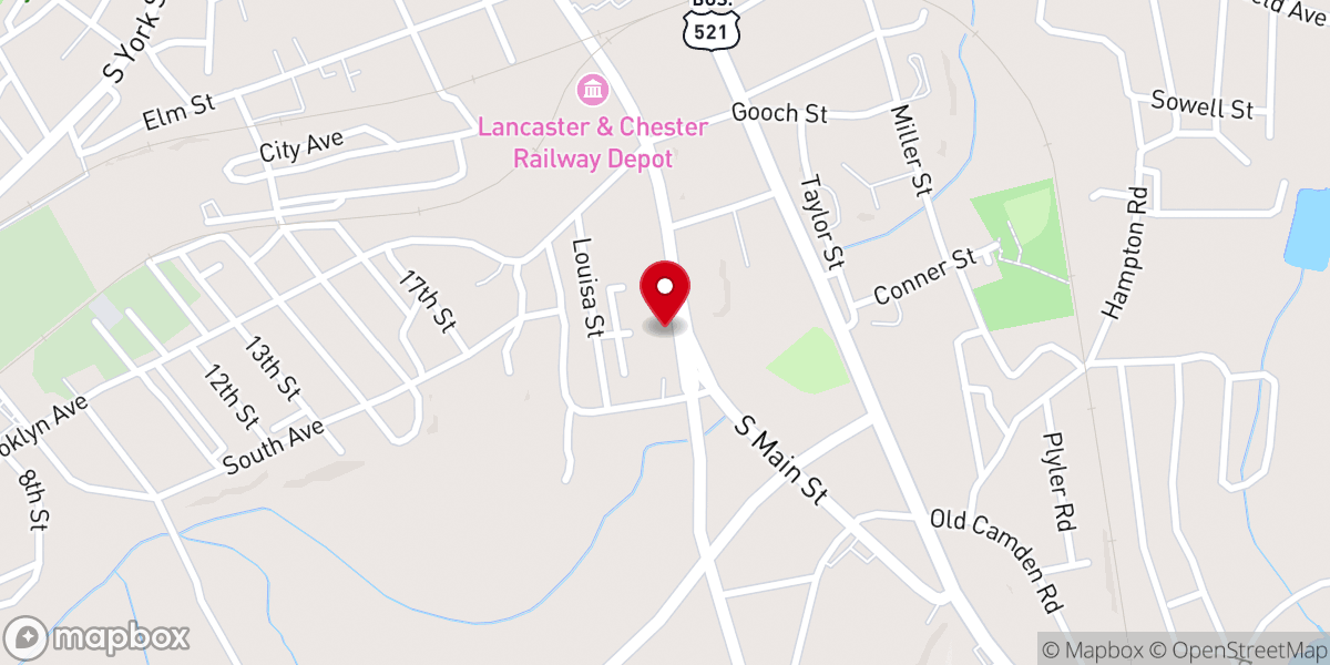 Map showing location of The Master's Next Dimension Church