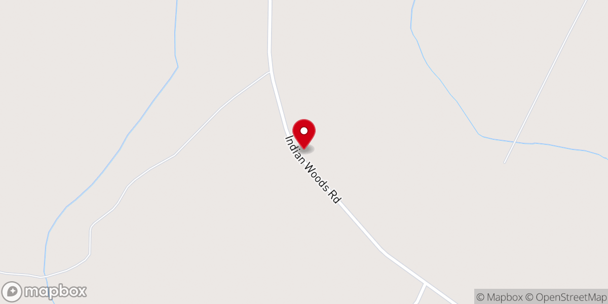 Map showing location of Mount Joy Church