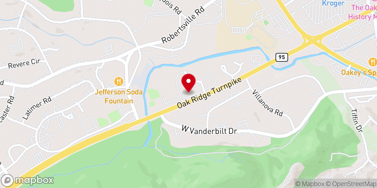 Map showing location of Word of Life Baptist Church