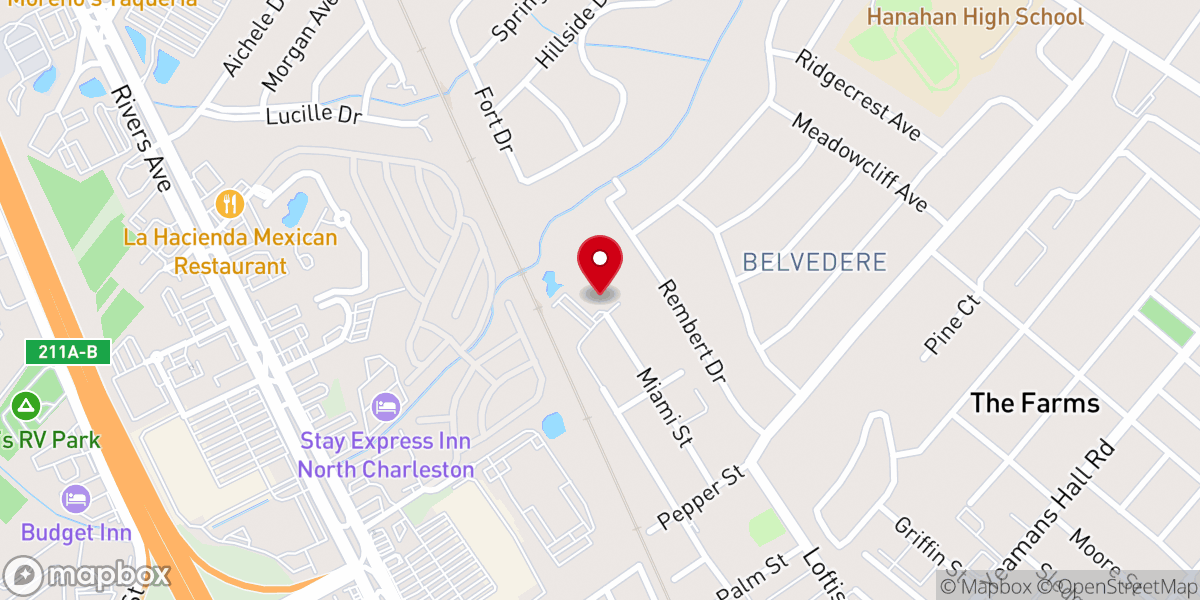 Map showing location of Restoration Community Church