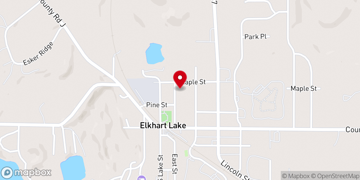 Map showing location of Community United Church of Christ