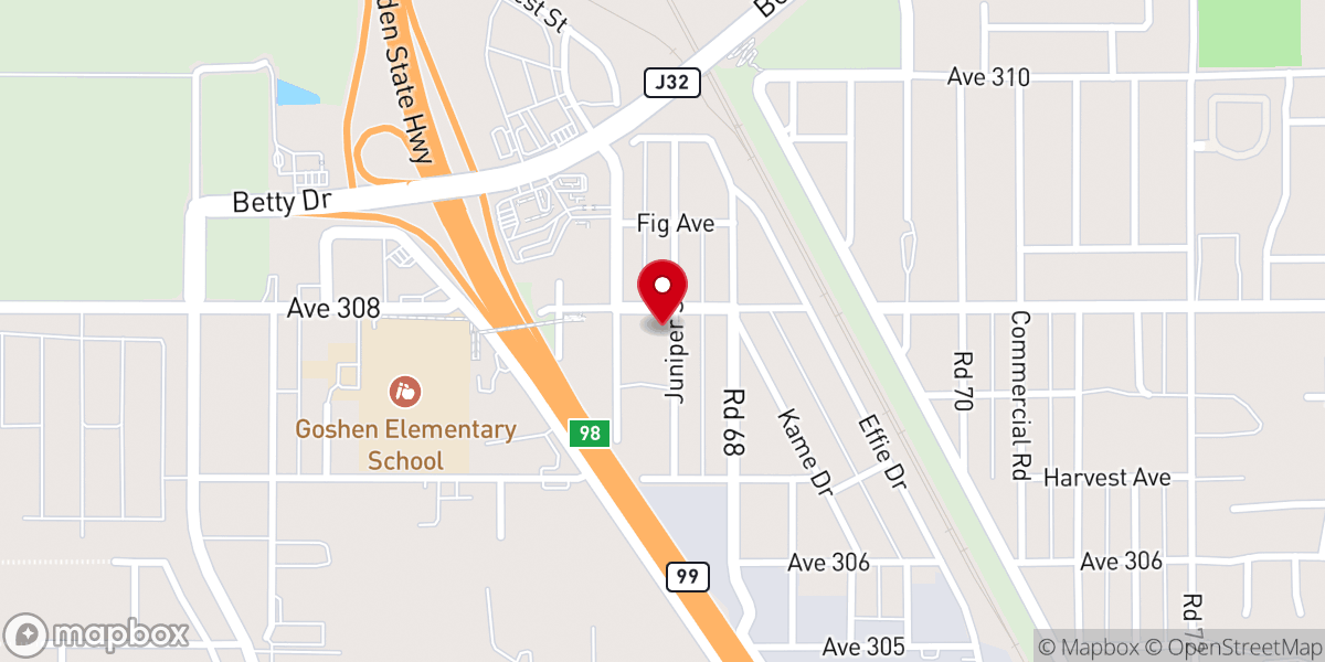 Map showing location of St Thomas the Apostle