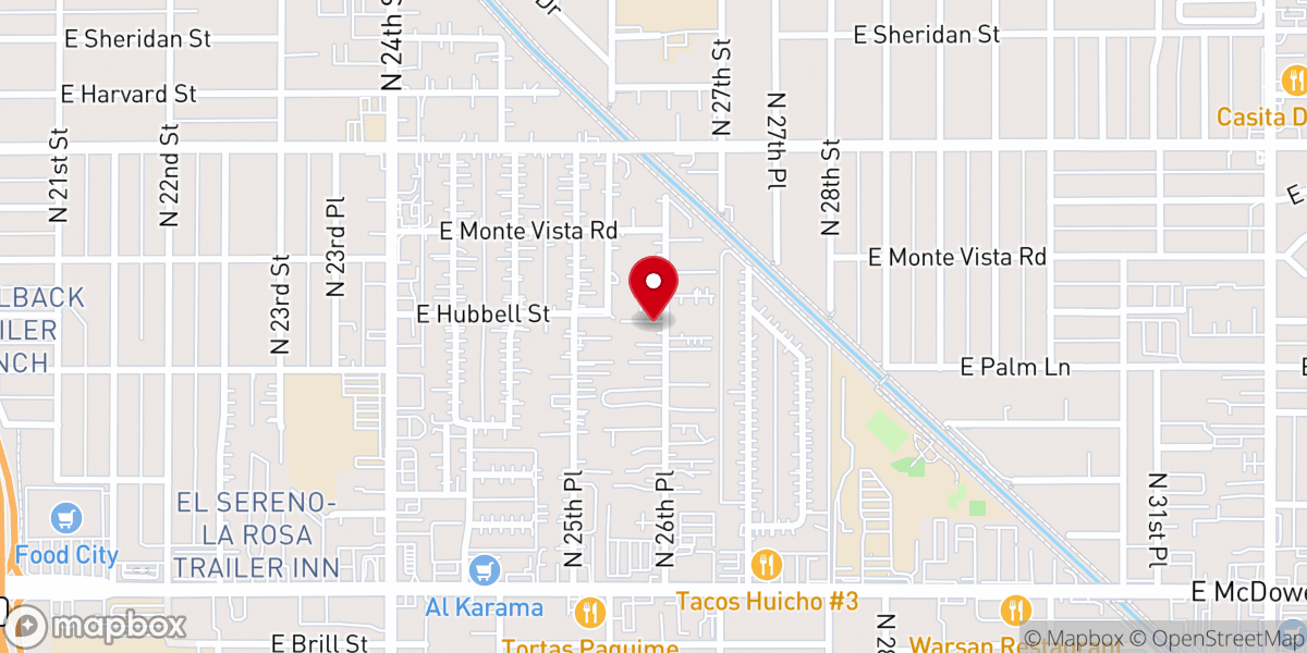 Map showing location of Titus Mentoring Ministries Inc