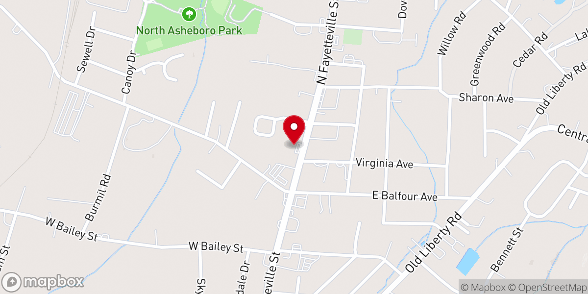 Map showing location of Iglesia Evangelica El Nazareno