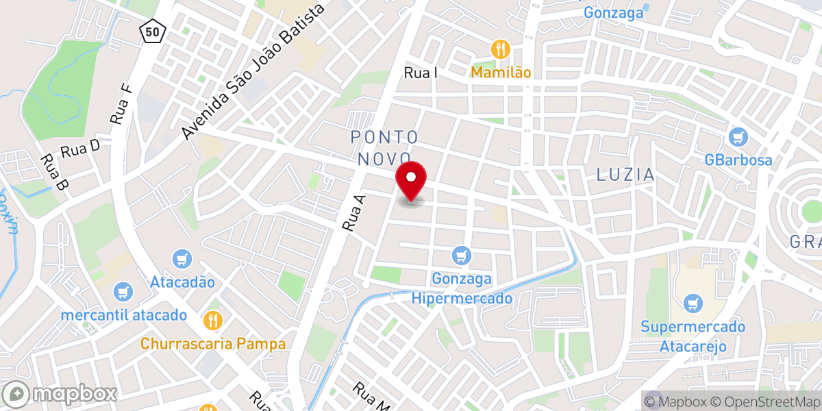 Map showing location of Peniel